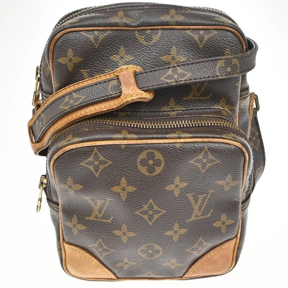 LOUIS VUITTON Amazon Crossbody Shoulder Bag Monogram Leather BN M45236 36KC267